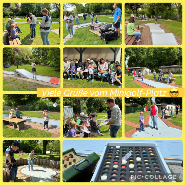 Minigolf im Stadtgarten Bottrop